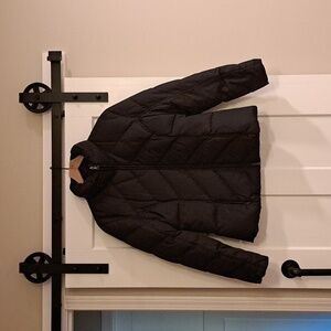 Guess Black Down Puffer Jacket Large